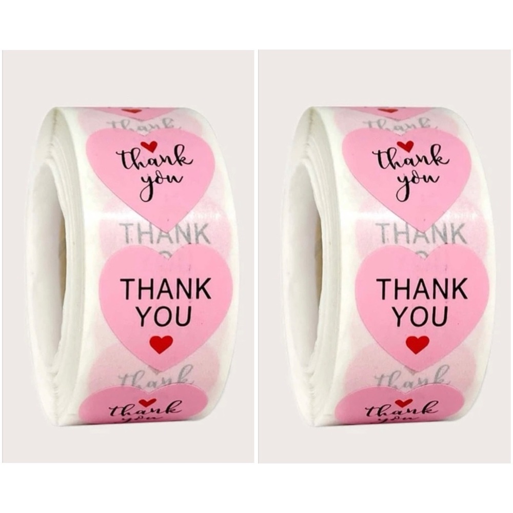 Bundle of thank you stickers